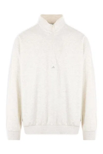 Adidas Originals Adidas Sweaters In Cream White Melange