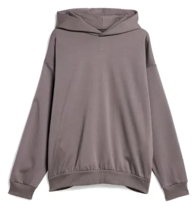 Adidas Originals Adidas Basketball Hoodie Asia Sizing 'brown' In Gray