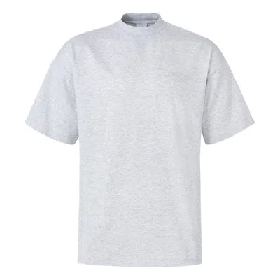 Adidas Originals Adidas Basketball Select T-shirt 'heather Grey' In Gray