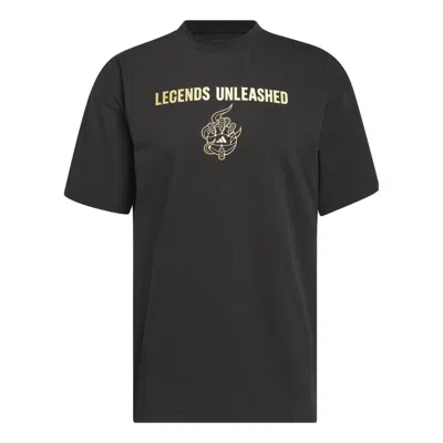 Adidas Originals Adidas Basketball Select T-shirts 'black'
