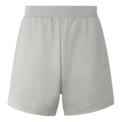 Adidas Originals Adidas Basketball Sueded Shorts 'grey' In Neutral