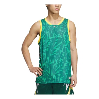 Adidas Originals Adidas Basketball Tank 'green'