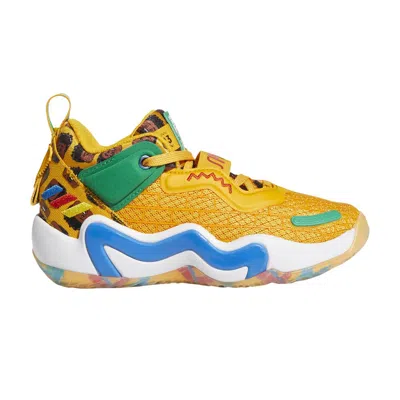 Pre-owned Adidas Originals Adidas Bel-air Athletics X D.o.n. Issue #3 Little Kid 'prep School Jacket' | Yellow | Kid's Size 11.