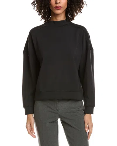Adidas Originals Adidas Beyond Spacer Mock Layer Sweatshirt In Black