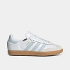 Adidas Originals Samba Og Sneakers In White/halo Blue/gum 3