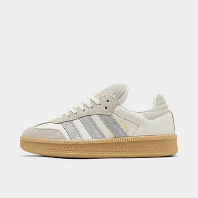 Adidas Originals Adidas Big Kids' Originals Samba Xlg Casual Shoes In Off White/grey Two/gum 3