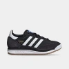 Adidas Originals Adidas Big Kids' Originals Sl 72 Rs Casual Shoes In Black/white/blue