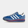 Adidas Originals Big Kids Blue Sl 72 Rs Sneakers In Blue/core White/better Scarlet