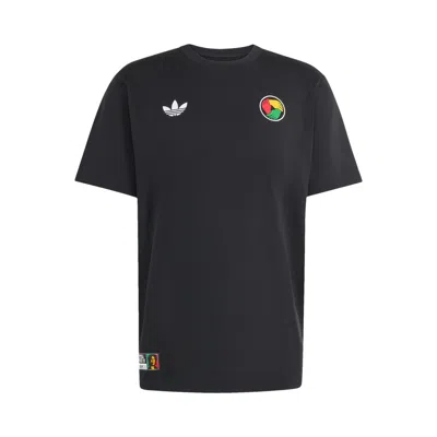 Pre-owned Adidas Originals Adidas Bob Marley Originals T-shirt 'black' | Men's Size Xxxl