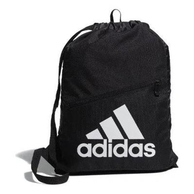 Adidas Originals Adidas Brand Large Logo Printing Training Sports Drawstring Unisex Black