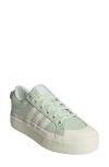 Adidas Originals Adidas Bravada 2.0 Platform Sneaker (women) In Linen Green/off White/green