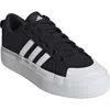 Adidas Originals Adidas Bravado 2.0 Platform Skate Sneaker In Black/white/black