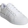 Adidas Originals Adidas Bravado 2.0 Platform Skate Sneaker In White/white/chalk White