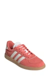 Adidas Originals Handball Spezial "bright Red Clear Pink" Sneakers In Scarlet/white/white