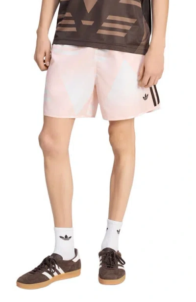 Adidas Originals Adidas Bruised Banana Allover Print Shorts In Neutral