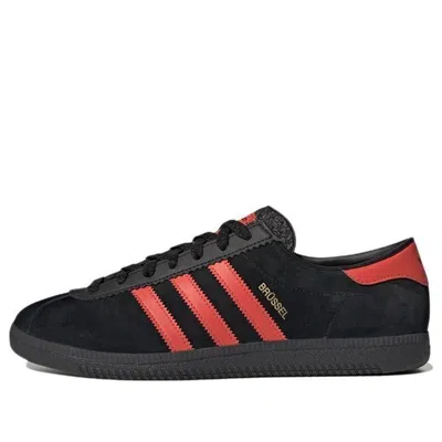 Adidas Originals Adidas Brussel City Series Core Black Bright Red