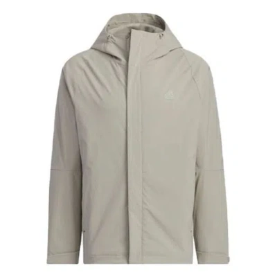 Adidas Originals Adidas Business Casual Parka Fleece 'silver Pebble'