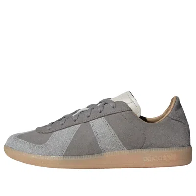 Adidas Originals Mens Dove Grey White Gum Bw Army Suede Trainers In Gray
