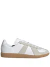 Adidas Originals Low-top Sneakers Rubber Sole Suede Overlays In White