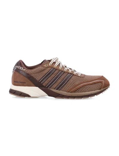 Adidas Originals Adidas By Wales Bonner Adizero Adios Mesh Sneakers For Unisex In Auburn/cream White