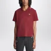 Adidas Originals Adidas X Wales Bonner Tiziano Red Terry Fabric Wales Bonner X Adidas Polo Shirt