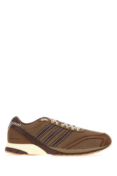 Adidas Originals Adidas By Wales Bonner Brown Crochet Adidas X Wales Bonner Adizero Sneakers