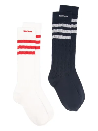 Adidas Originals Adidas By Wales Bonner Cotton Socks In Multi