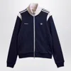 Adidas Originals Adidas By Wales Bonner Navy Blue Stretch Twill Slim Track Jacket In Blue