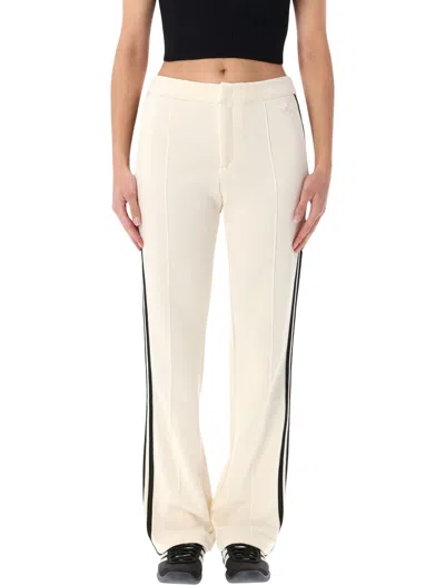 Adidas Originals Adidas By Wales Bonner Refined Track Pants For Women - Size S In Wonder White