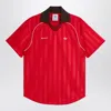 Adidas Originals Adidas By Wales Bonner Scarlet Red Jacquard Football T-shirt In Purple