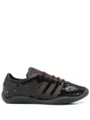 Adidas Originals Adidas X Wales Bonner Karintha Lo Sequin Brown In Black