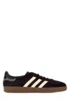 Adidas Originals Adidas By Wales Bonner Chocolate Calf Hair Adidas X Wales Bonner Gazzelle Sneakers In Multi