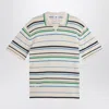 Adidas Originals Adidas X Wales Bonner Wb Knit Polo Multi In Multi