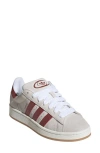 Adidas Originals Campus 00s  'crystal White/preloved Ruby' Sneakers In Crystal White/white/ruby