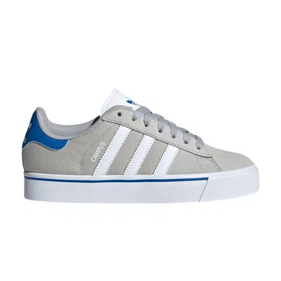Pre-owned Adidas Originals Adidas Campus Vulc J 'grey White Blue' | Kid's Size 10 In Gray