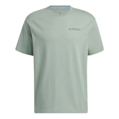 Adidas Originals Adidas Campyx Short Sleeve Graphic T-shirt 'silver Green'