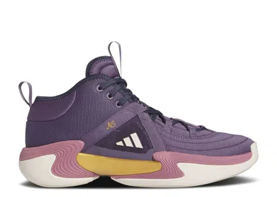 Adidas Originals Adidas Candace Parker X Adidas Wmns Exhibit Select Mid 'shadow Violet' In Purple