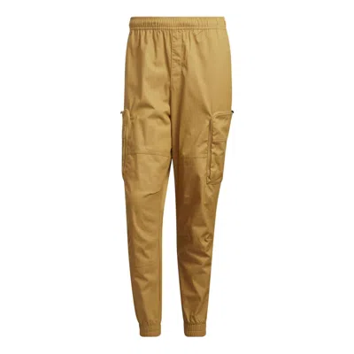 Adidas Originals Adidas Cargo Leisure Pants 'yellow' In Brown