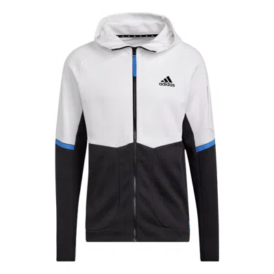 Adidas Originals Adidas Casual Sports Hooded Jacket Colorblock In Multi
