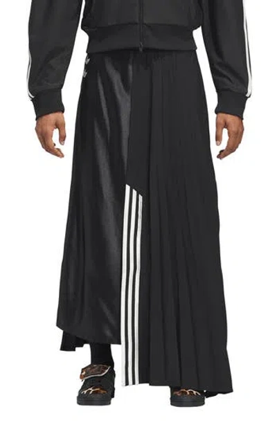 Adidas Originals Adidas Chavarria Pleated Skirt In Black/