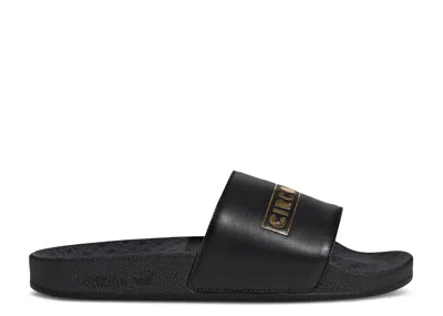 Adidas Originals Adidas Circoloco X Adidas Adilette Slide 'community And Inclusivity' In Black