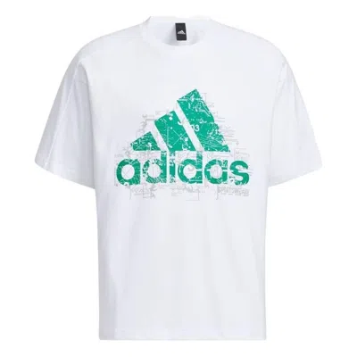 Adidas Originals Adidas City Escape Loose Fit Badge Of Sports Graphic Short Sleeve T-shirt 'white'