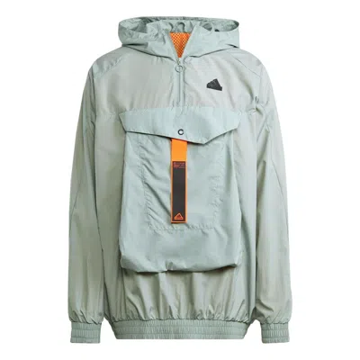 Adidas Originals Adidas City Escape Premium Windbreaker 'silver Green'