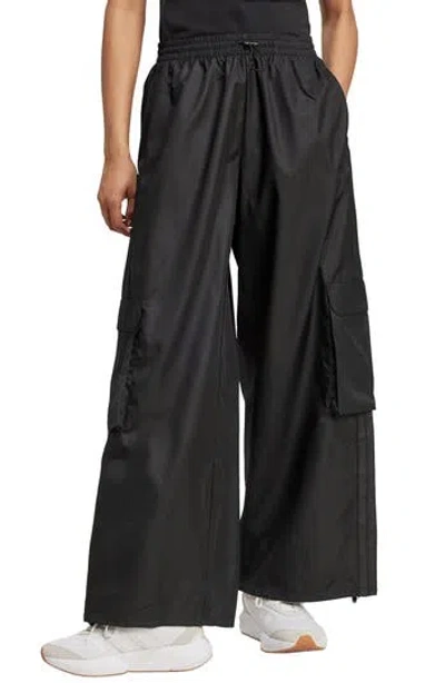 Adidas Originals Adidas City Tech Utility Woven Cargo Pants In Black