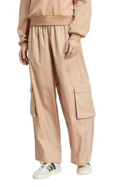 Adidas Originals Adidas City Tech Utility Woven Cargo Pants In Brown