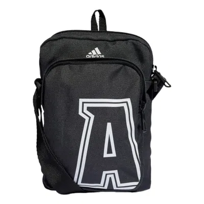 Adidas Originals Adidas Classic Brand Love Initial Print Organizer Bag 'grey' In Multi