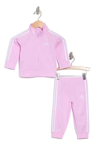 Adidas Originals Adidas Classic Tricot Track Jacket & Joggers Set In Lite Purple