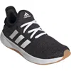 Adidas Originals Adidas Cloadfoam Pure Running Shoe In Black/white/grey