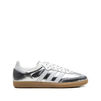 Adidas Originals Adidas Closure Sneaker With Synthetic Lining For Women In Silver