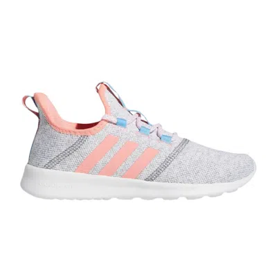 Pre-owned Adidas Originals Adidas Cloudfoam Pure Slip-on J 'white Acid Red' | Grey | Kid's Size 3 In Gray